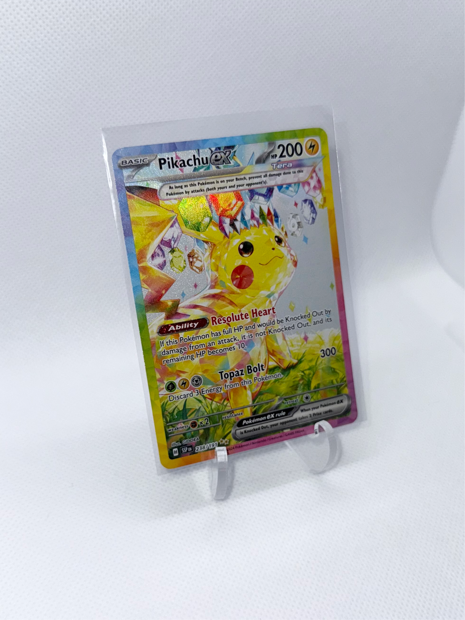 Pikachu EX 238/191