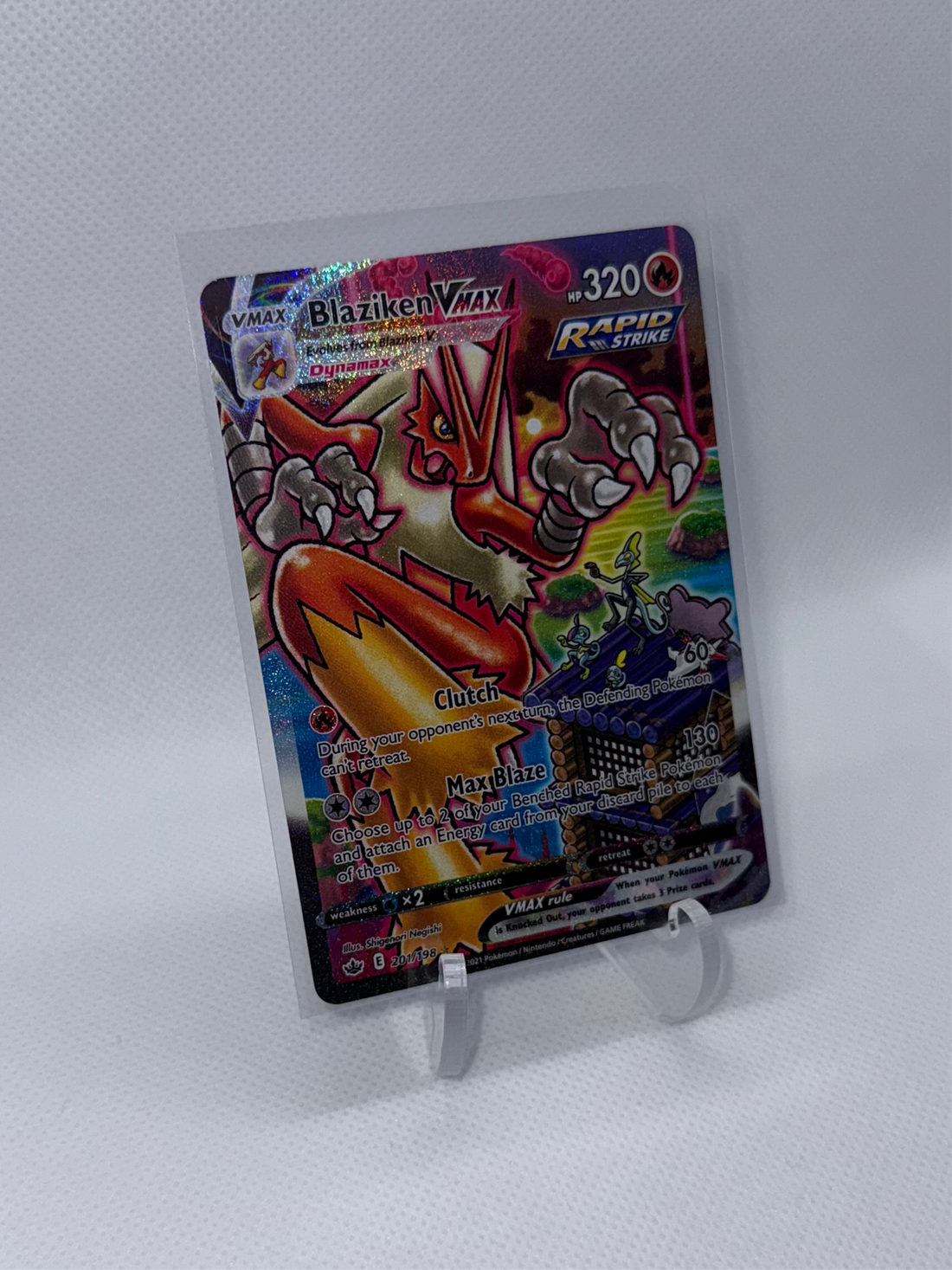 Blaziken VMAX 201/198