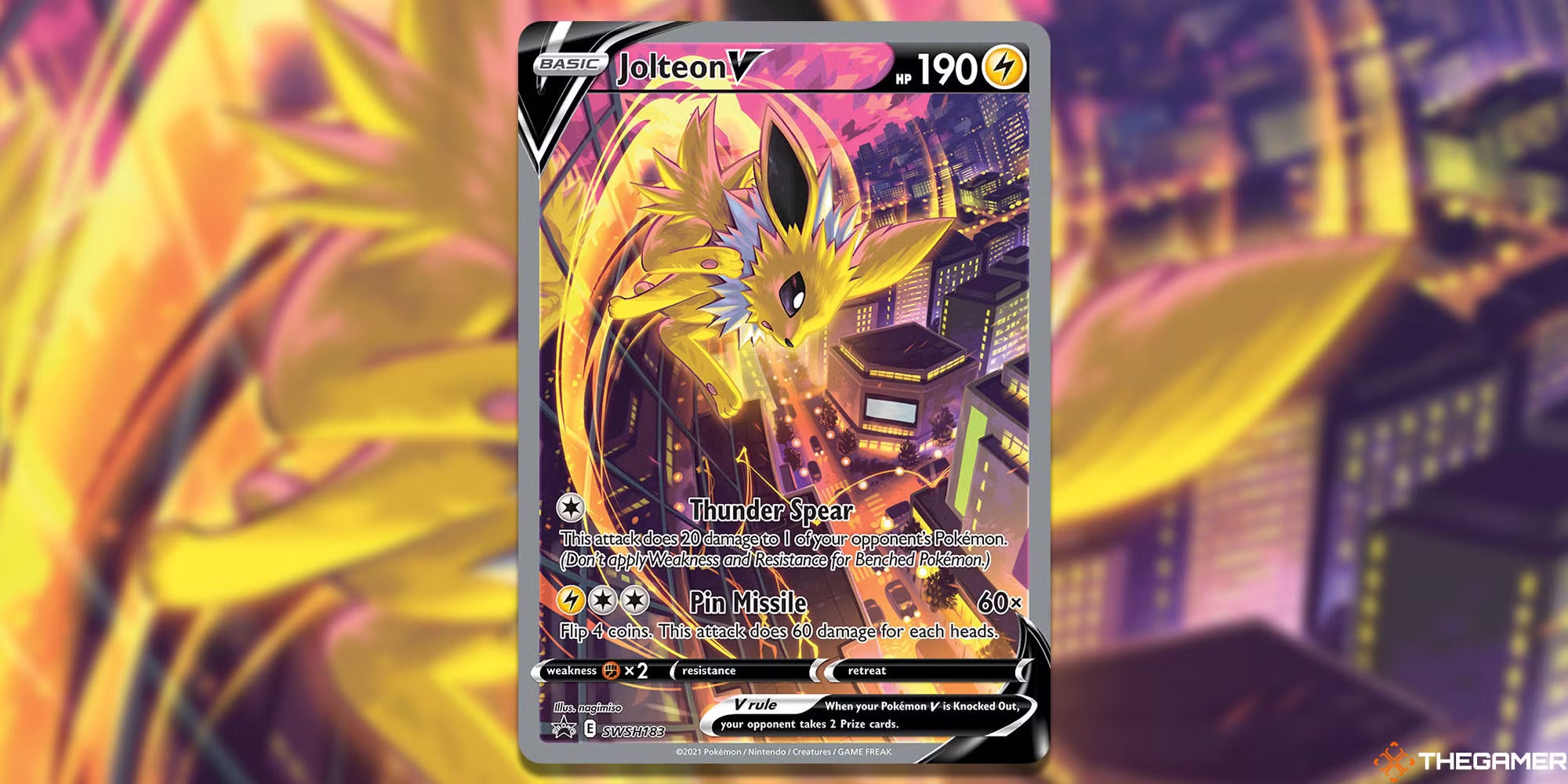 Jolteon V SWSH183