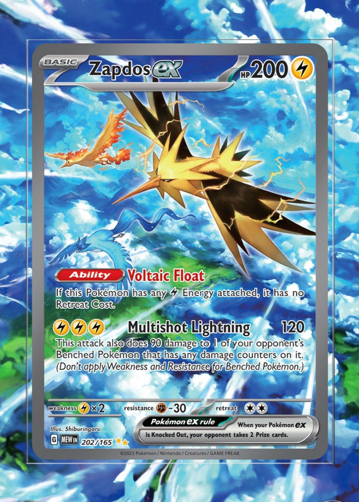 Zapdos EX 202/165