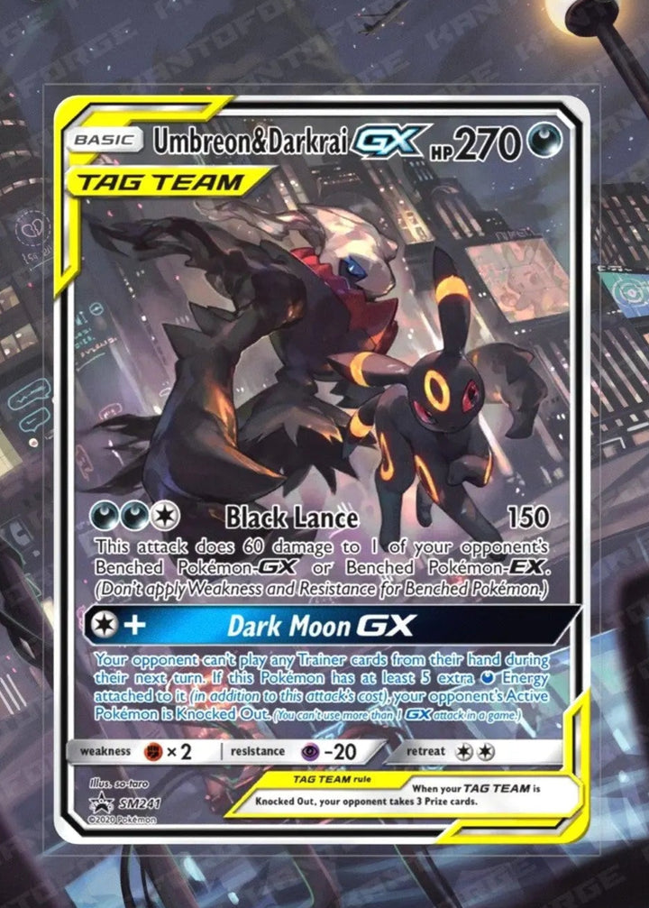 Umbreon & Darkrai GX SM241