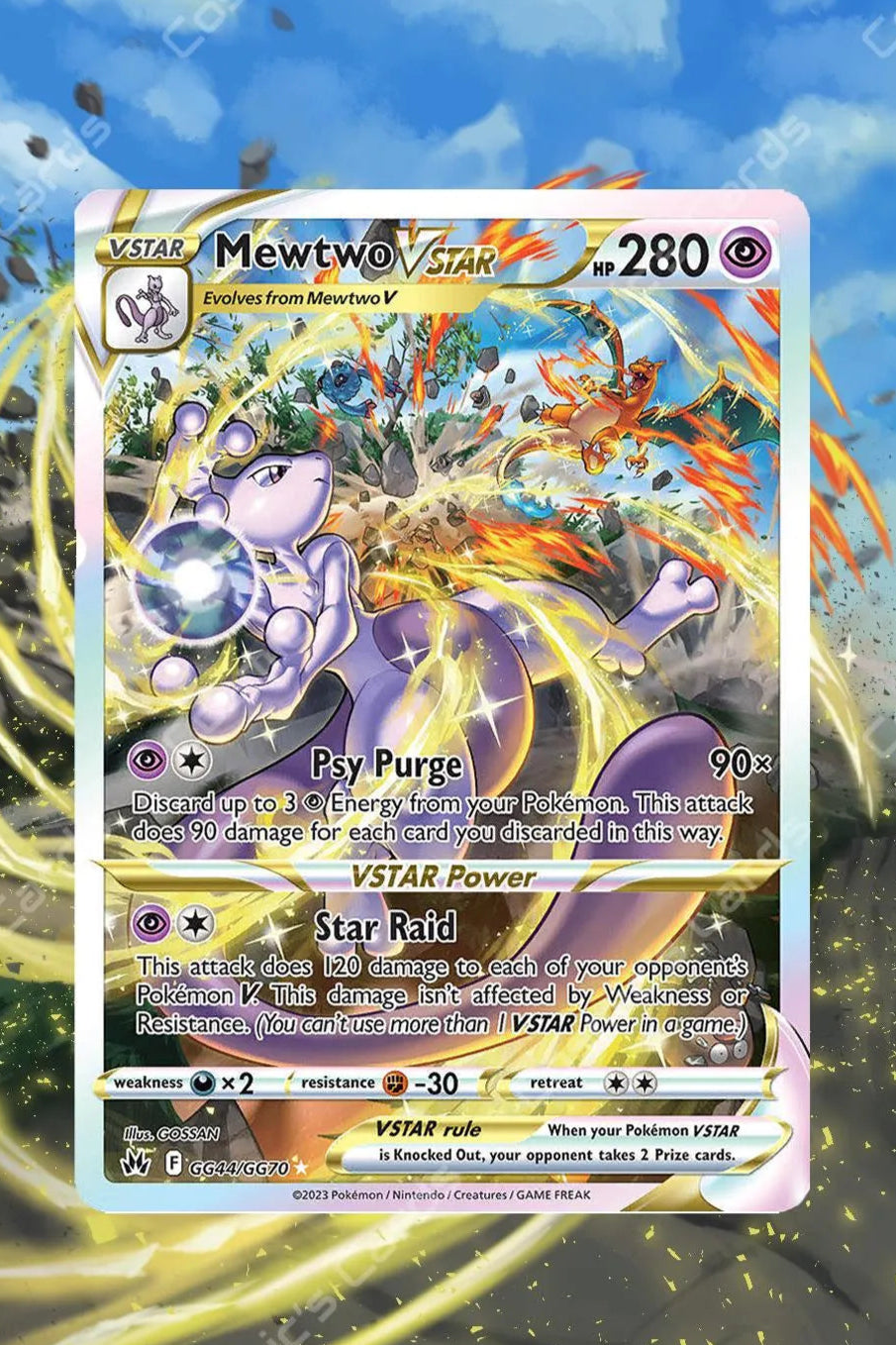 Mewtwo VStar Gg44/Gg70