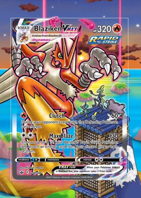 Blaziken VMAX 201/198